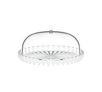 GUZZINI - Ensemble A Gâteau "Dolcevita", Bio-Based Plastic, Mother of pearl, 31x31xh16