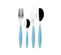 GUZZINI Feeling Service de couverts 24 pièces bleu azur