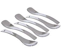Guzzini Fratelli Gocce, 6 Petites cuillères 10,5 cm, Acier/Argent 18/10 27140263