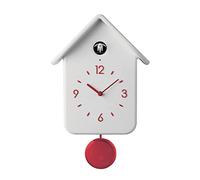 Guzzini, Horloge Coucou A/Pendule Qq, 24,8 x 12 x h39 cm, Blanc