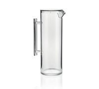 Guzzini - Icons, Carafe avec couvercle 110 en plastique bio-circulaire - Transparent, ø10 × 15,7 × h29,7 cm - 1700 cc - 19770000