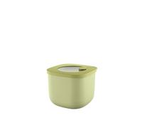 Guzzini - Kitchen Active Design, STORE&MORE BIO, Récipients hermétiques hauts pour réfrigérateur/congélateur/four à micro-ondes (S) - Vert Avocat, 12,2 x 12,2 x h9,8 cm | 750cc - 170722253