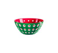 Guzzini - Récipient 20 cm dans San 'Le Murrine' (Smeralde-Blanc-Rouge)