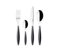 Guzzini, Ménagère 24 Pièces, 15,8 x 7,5 x h25,5 cm, Gris