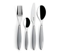 Guzzini, Ménagère 24 Pièces, 15,8 x 7,5 x h25,5 cm, Gris Ciel D'hiver