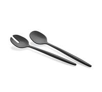 Guzzini My Fusion 106152209 Couverts à Salade Aluminium, Gris