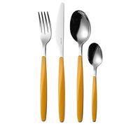 Guzzini - My Fusion, Set de 24 Couverts - Ocre, 16,8 x 7,5 x h25,5 cm - 110700165
