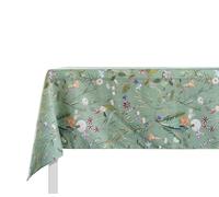 GUZZINI - Nappe Rectangulaire 140x180 6 Places Coton et Lin Doux Certifié OekoTex, Toile de Tissu Cuisine et Salle à Manger Intérieure/Extérieure, Accessoire pour Table à Manger Durable et Lavable 40°