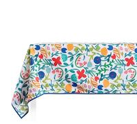 GUZZINI - Nappe Rectangulaire 140x240 8 Places en Coton Doux et Résistant Certifié OekoTex, Toile de Tissu Cuisine et Salle à Manger Intérieure/Extérieure, Accessoire Table à Manger Durable Lavable40°