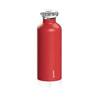Guzzini - on The Go, Energy, Bouteille de Voyage Thermique - Rouge, Ø 7,3 x h21,2 cm | 500 CC - 11670031