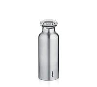 Guzzini - on The Go, Energy Bouteille de Voyage Thermique S - Acier, Ø 6,5 x h18cm | 330 CC - 11670263, Argent