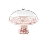 Guzzini - Pied avec Cloche en mélamine Josephine 'Table Decor' (Rose Poudre)