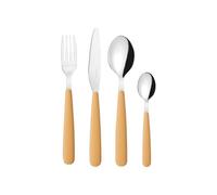 Guzzini - POP Set de 24 Couverts - Jaune Moutarde - 127500206