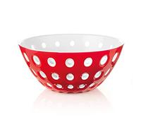 GUZZINI Le Murrine Saladier 25cm Rouge Blanc Plastique