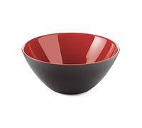 Guzzini, Récipient L Ø25 'My Fusion', Ø25 x h10,5 cm, Noir/Rouge