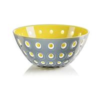 GUZZINI Saladier 25 cm 'Le Murrine' gris et jaune