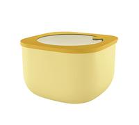 Guzzini Store and More Kitchen Active Design Contenitori Ermetici Alti per Frigo/Freezer/Microonde (L), Giallo (Ochre), 19.5 x 19.5 x 12.3 cm,