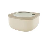 Guzzini, STORE&MORE - Récipients hermétiques bas pour réfrigérateur/congélateur/four à micro-ondes (L) Kitchen Active Design, 19,5 x 19,5 x h9,3 cm