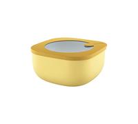 Guzzini, STORE&MORE - Récipients hermétiques bas pour réfrigérateur/congélateur/four à micro-ondes (M) Kitchen Active Design, 16 x 16 x h7,8 cm