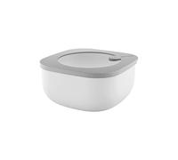 Guzzini, STORE&MORE - Récipients hermétiques bas pour réfrigérateur/congélateur/four à micro-ondes (M) Kitchen Active Design, 16 x 16 x h7,8 cm