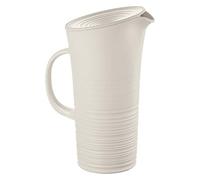 Guzzini - Tierra, Carafe avec Couvercle en Plastique recy lanc Lait, 18.7 x 13.4 x 10 x h26.9 cm | 1800 CC - 181701156