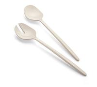 Guzzini – Couverts à salade Tierra – en plastique – 28 cm – Lait