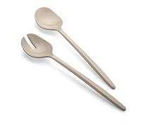 Guzzini - Tierra, Couverts à Salade en Plastique Recy ris Colombe, 30 cm - 106101158