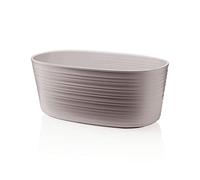 Guzzini - Tierra, Petit Pot Multiples, Pot en Plastique recy ris Taupe