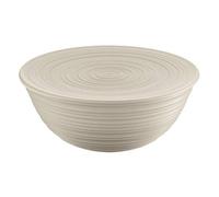 Guzzini - Tierra, Récipient XL avec Couvercle en Plastique Recy ol - Argile, Ø 30xh13 cm | 5000ml - 17500179