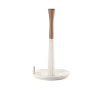 Guzzini - Tierra, Roll&Tear, Porte-Rouleau Universel en Plastique recy lanc Lait, Ø 17xh 30,4 cm - 180200156, Unique