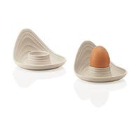 Guzzini - Tierra, Set de 2 coquetiers en Plastique recy rgile, 12,3x12xh7,3 cm - 19630079