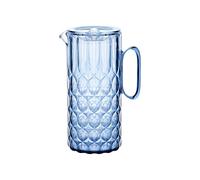 Guzzini Carafe VANITY 1,75 l avec couvercle Bio-based SAN et SMMA Bleu denim