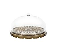 Guzzini VANITY tortiera con campana Smoke