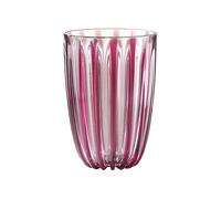 GUZZINI - Verre Haut "Dolcevita", Bio-Based Plastic, Amethyst, 8,7x8,7xh12,8, Améthyste