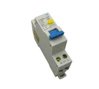 GVBAEPIEO Disjoncteur à Courant résiduel TOB3L-32F 18MM 16A 1P + N 6KA avec Protection Contre Les surintensités et fuites, 1 pièces