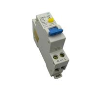 GVBAEPIEO Disjoncteur à Courant résiduel TOB3L-32F 18MM 25A 1P + N 6KA avec Protection Contre Les surintensités et fuites, 1 pièces