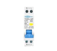 GVBAEPIEO Disjoncteur Automatique différentiel de Courant résiduel 1P + N 6KA avec Protection Contre Les fuites surintensité 18MM 230V 50/60Hz(6 Years)