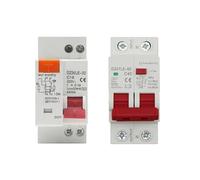 GVBAEPIEO Disjoncteur de Fuite DZ30LE DZ47LE EPNL 230V 1P + N avec Protection Contre Les Courts-Circuits, disjoncteur Miniature 6-63A(6 Years)