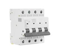 GVBAEPIEO Disjoncteur électrique GYM9-125 AC, 80A 100A 125A 1P 2P 3P 4P 230V 400V 6KA MCB, 1 pièce(C80A,1)