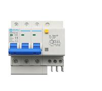 GVBAEPIEO Disjoncteur Miniature 3P, Interrupteur d'air Domestique, avec Protection Contre Les fuites, Porte Principale triphasée, DZ47LE-63(25 V)