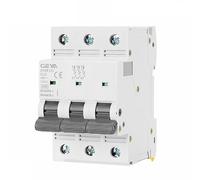 GVBAEPIEO Disjoncteur Miniature de Type AC GYM9-125, 3 pôles MCB 80A 100A 125A 3P Largeur 53.4mm 400V 6KA(80A)