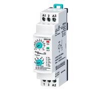 GVBAEPIEO ERV-08 sur Retard Multifonctionnel Relais Temporisé Électronique Réglable 1 Pièces(150-260VAC 24VDC)