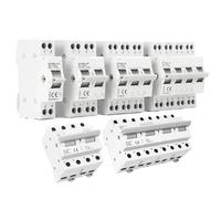 GVBAEPIEO GYHO8 1P 2P 3P 4P 40A 63A 100A 125A disjoncteur de Verrouillage AC Din Rail commutateur Transfert Manuel ATS 1 pièces(100A,4P)