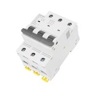 GVBAEPIEO GYM9-125 MCB 3P 80A 100A 125A AC C Courbe disjoncteur Miniature 3 pôles Largeur 53.4mm 400V 6KA(125A)