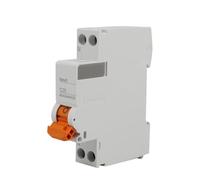 GVBAEPIEO Interrupteur à air MGNEA9A45C6 Protection de Distribution d'énergie Domestique 1P+N Double entrée et Double Sortie Petit disjoncteur(MGNEA9A45C16)
