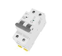 GVBAEPIEO Mini disjoncteur DC MCB 80A 100A 125A 6KA 2P 500VDC, Rail Din, disjoncteurs GYM9-125, 1 pièce(100A)