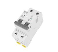 GVBAEPIEO Mini disjoncteur DC MCB 80A 100A 125A 6KA 2P 500VDC, Rail Din, disjoncteurs GYM9-125(80A)