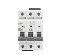 GVBAEPIEO Mini disjoncteur GYM9-125 DC MCB 750VDC Rail Din 80A 100A 125A 6KA, triphasé 1 pièces(80A)