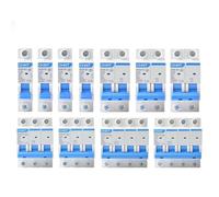 GVBAEPIEO Mini disjoncteur NXB-63-125 DZ47 1p 2p 3p 4p 1A - 125A Maison MCB avec Indication(25 V,2)