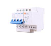 GVBAEPIEO Protecteur de commutateur Fuite DZ47LE-63, Interrupteur d'air 4P, disjoncteur triphasé, Miniature(4P Leakage Protector 40A)